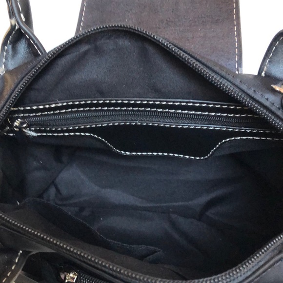 Microfiber Handbag in Black - Picture 5 of 6